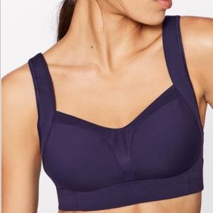 Lululemon tata tamer high impact sports bra purple